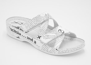 Vdg by Kolpa Betti Print slip-in sandaler