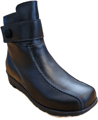 Klaveness Mette Boot Low 18601 Black kängor