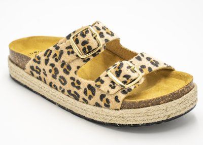 VDG by Kolpa Jenny Leopard slipp in sandaler